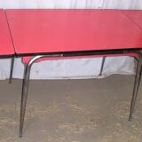 Table formica red 1970