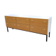 Enfilade store furniture of the 70s six large drawers