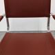 Série de 8 fauteuils cantilever modèle MG5 Made in Italy
