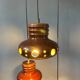 Ceramic pendant lamp West Germany Cascade