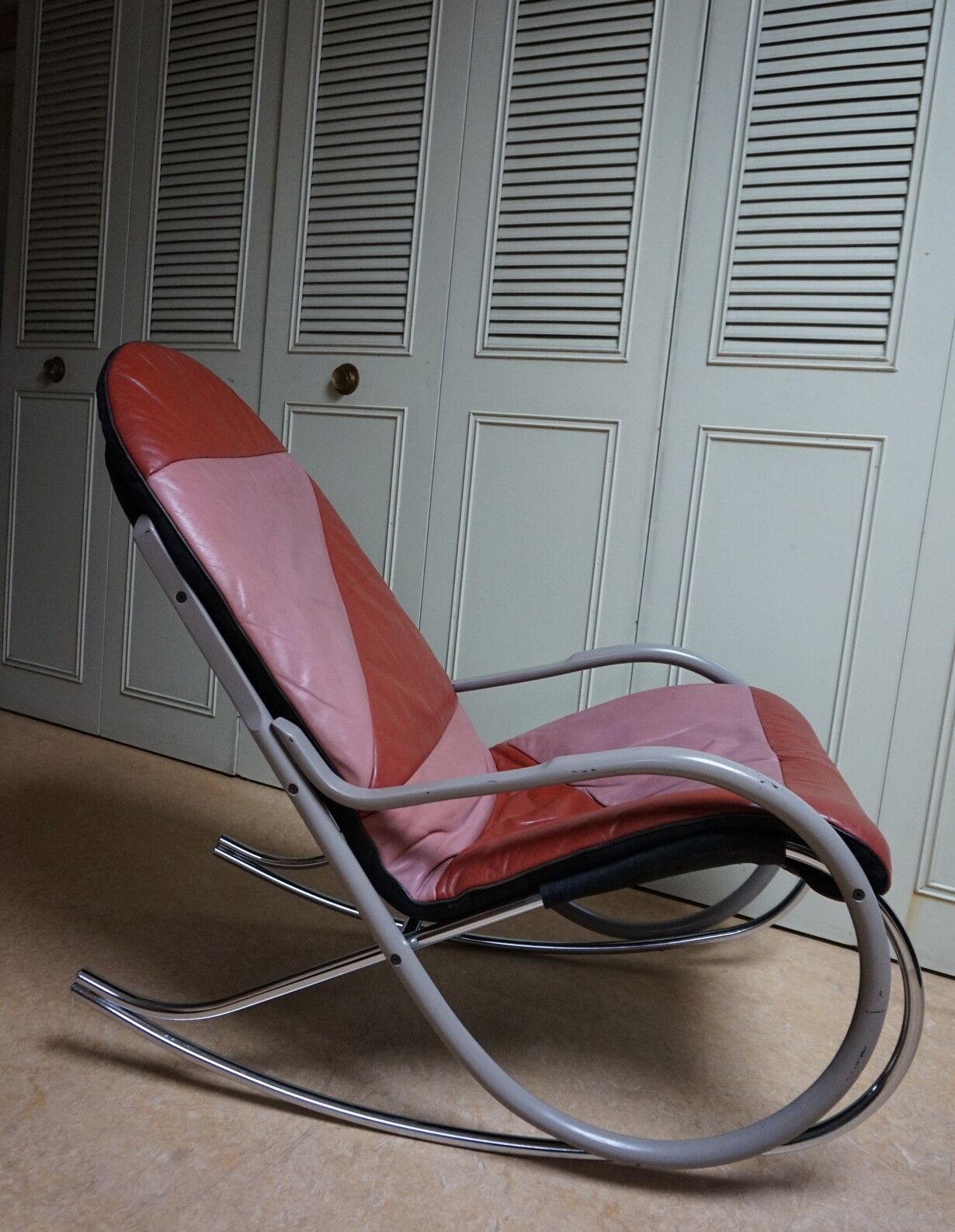 Swiss Nonna Rocking Chair by Paul Tuttle for Sträslle, 1970's
