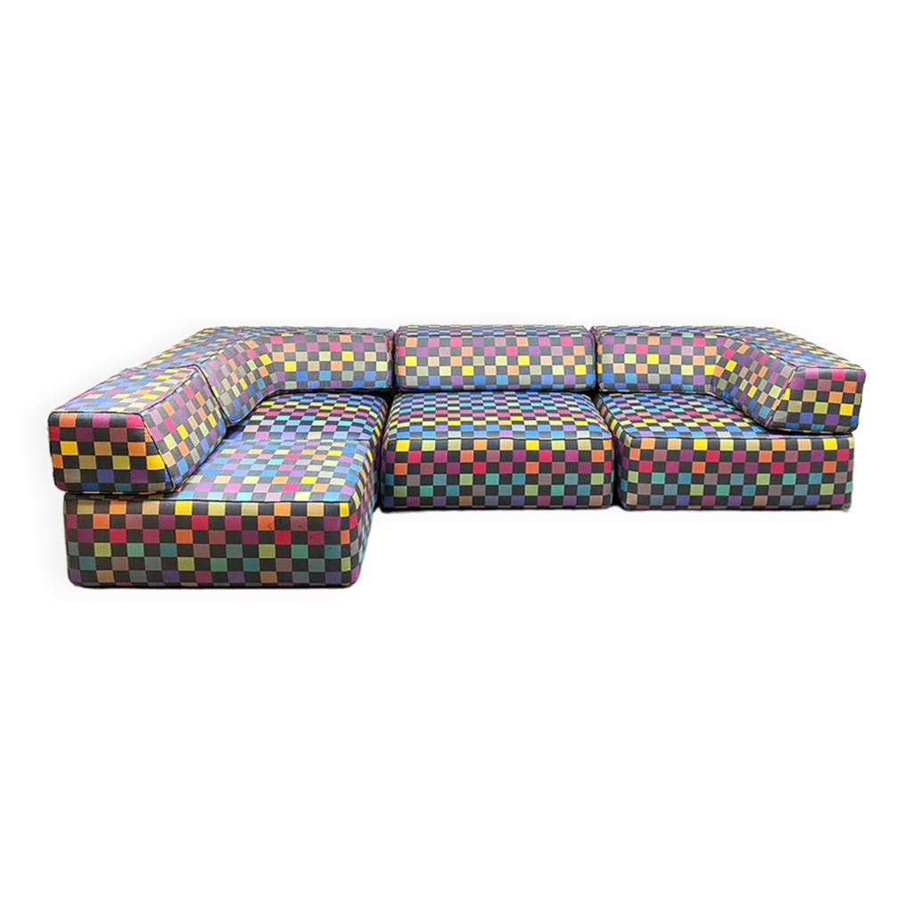 Colorful modular hot sale sofa