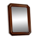 Miroir octogonal en bois