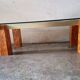 Gabriella Crespi (1922-2017) - Table basse en placage de loupe