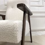 Restored Scandinavian vintage armchair