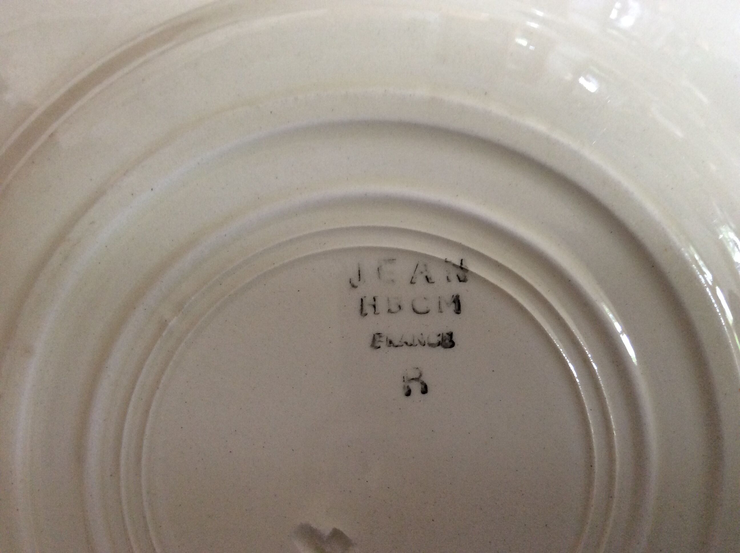 Set of 6 vintage dessert plates