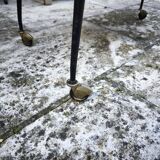 Rare vintage 60's / 70's side table - Retro industrial design