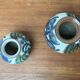 Cactus series round vases in ceramic from the mid-century modern Danish studio Søholm, 1960s, set of 2.