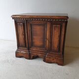Solid wood bedside table