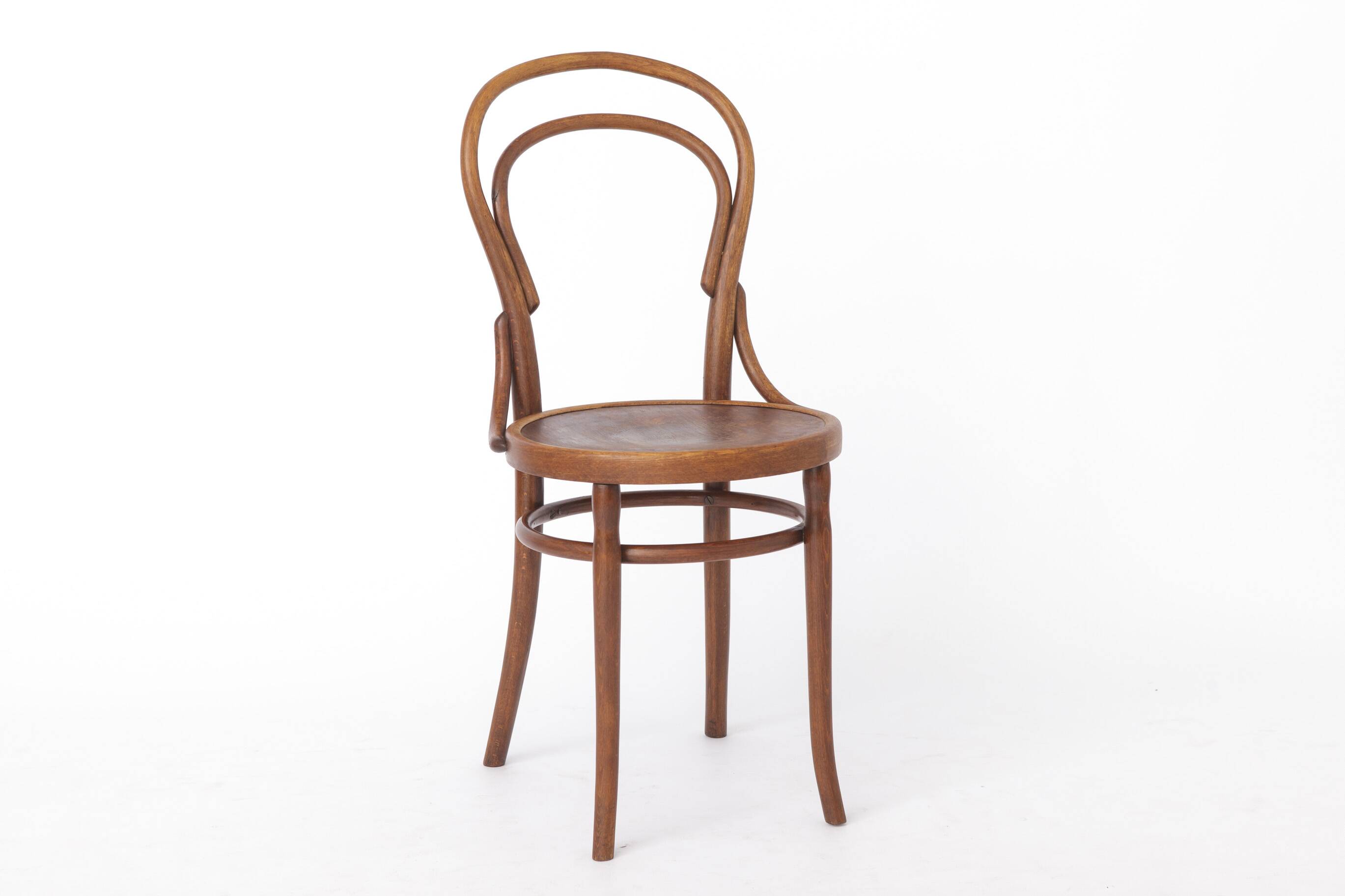 Pair of Antique Bentwood Chairs | Austrian Beechwood Dining Chairs | 1930s