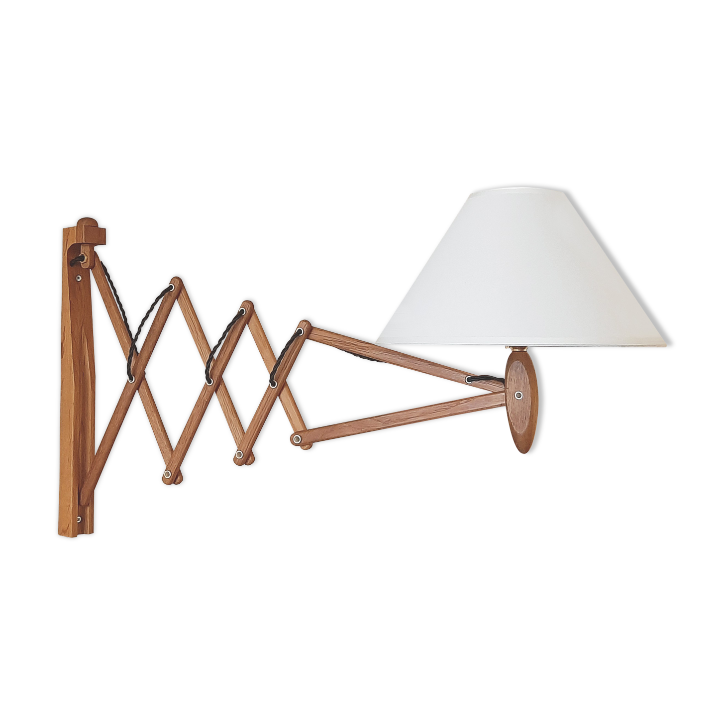 Concertina wall lamp by Erik Hansen