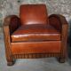 Pair of art deco armchairs
