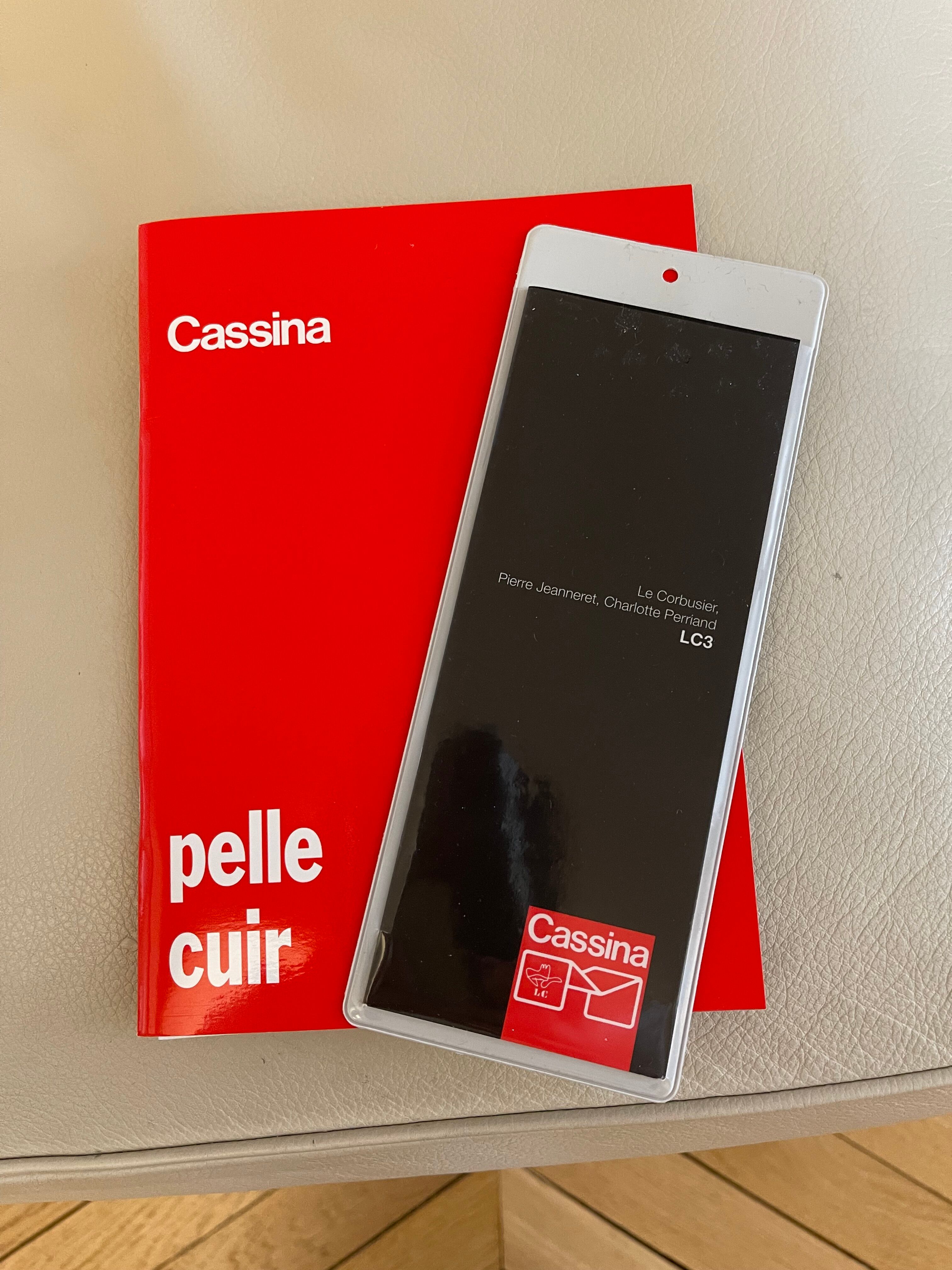 Armchair LC3 Le Corbusier for Cassina