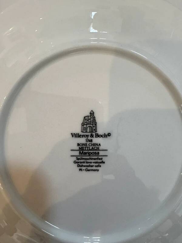 Vintage dessert plates