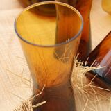 Set of 4 glasses and carafe