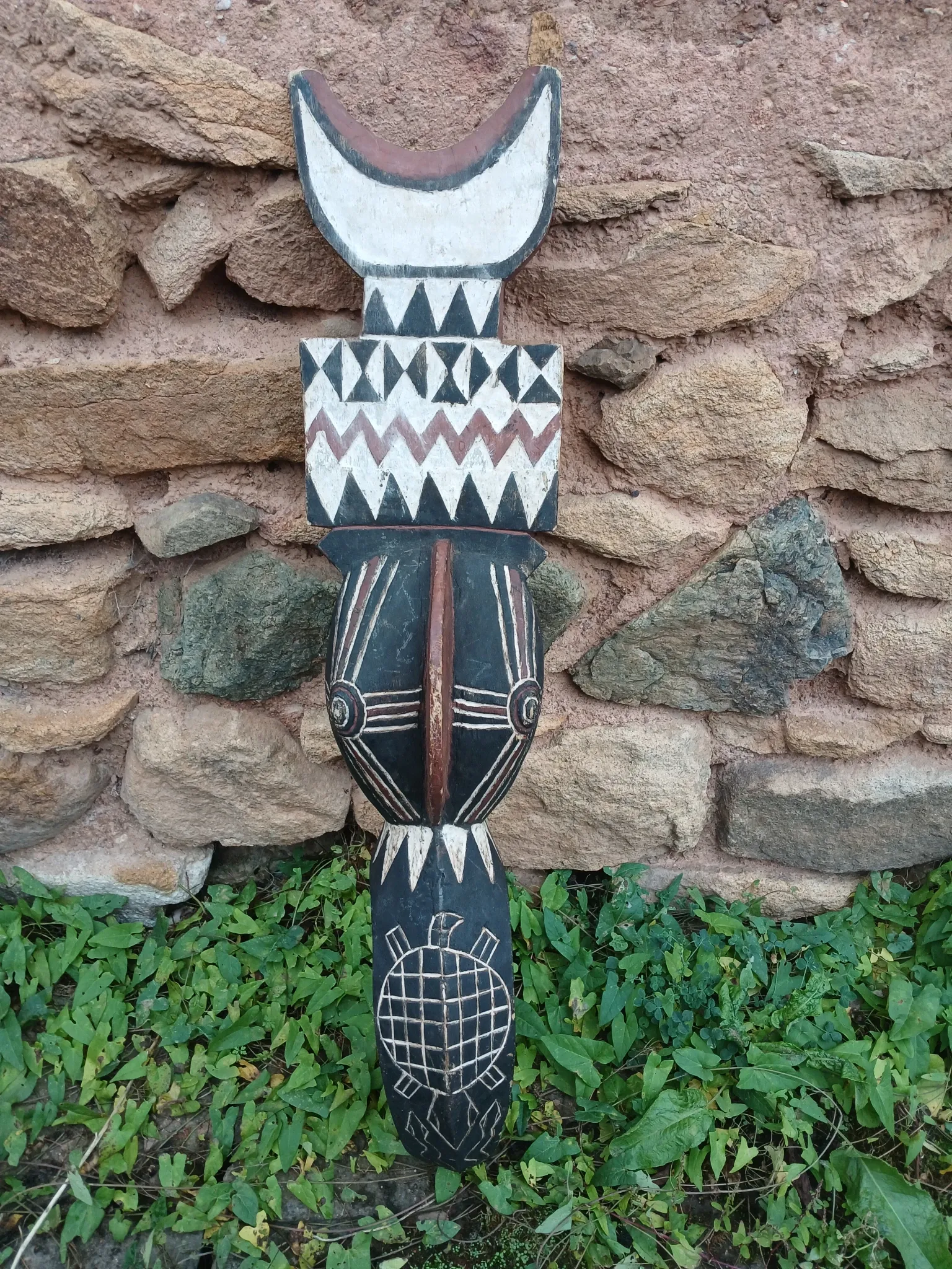 Traditional Bwa mask from Burkina Faso