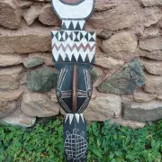 Traditional Bwa mask from Burkina Faso