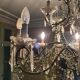 Stamp chandelier 18 fires 1900
