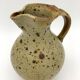 Vintage pyrity sandstone pitcher, Charles Gaudry Workshops, Puisaye Sandstone - 1970s