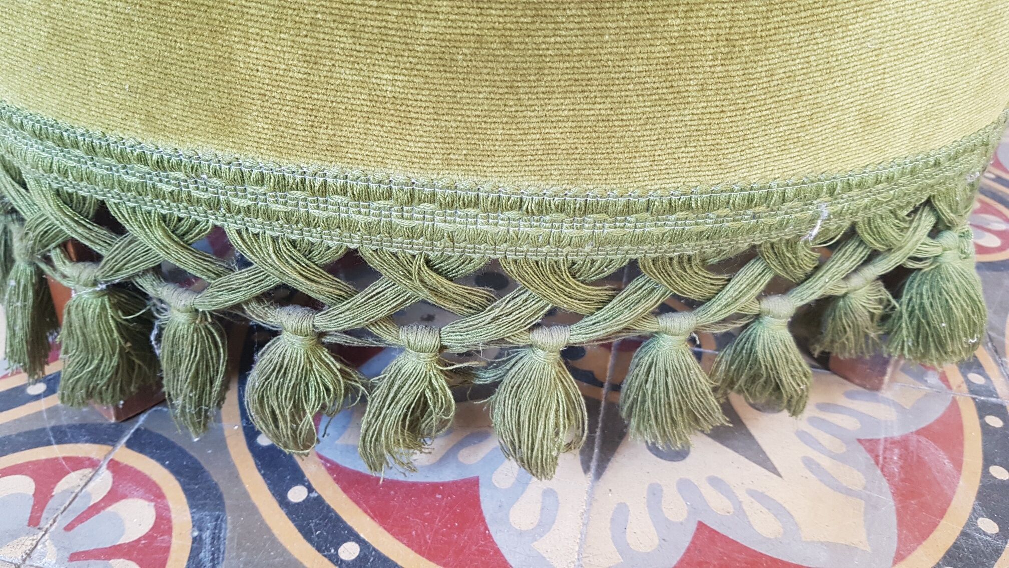 Bronze green toad armchair