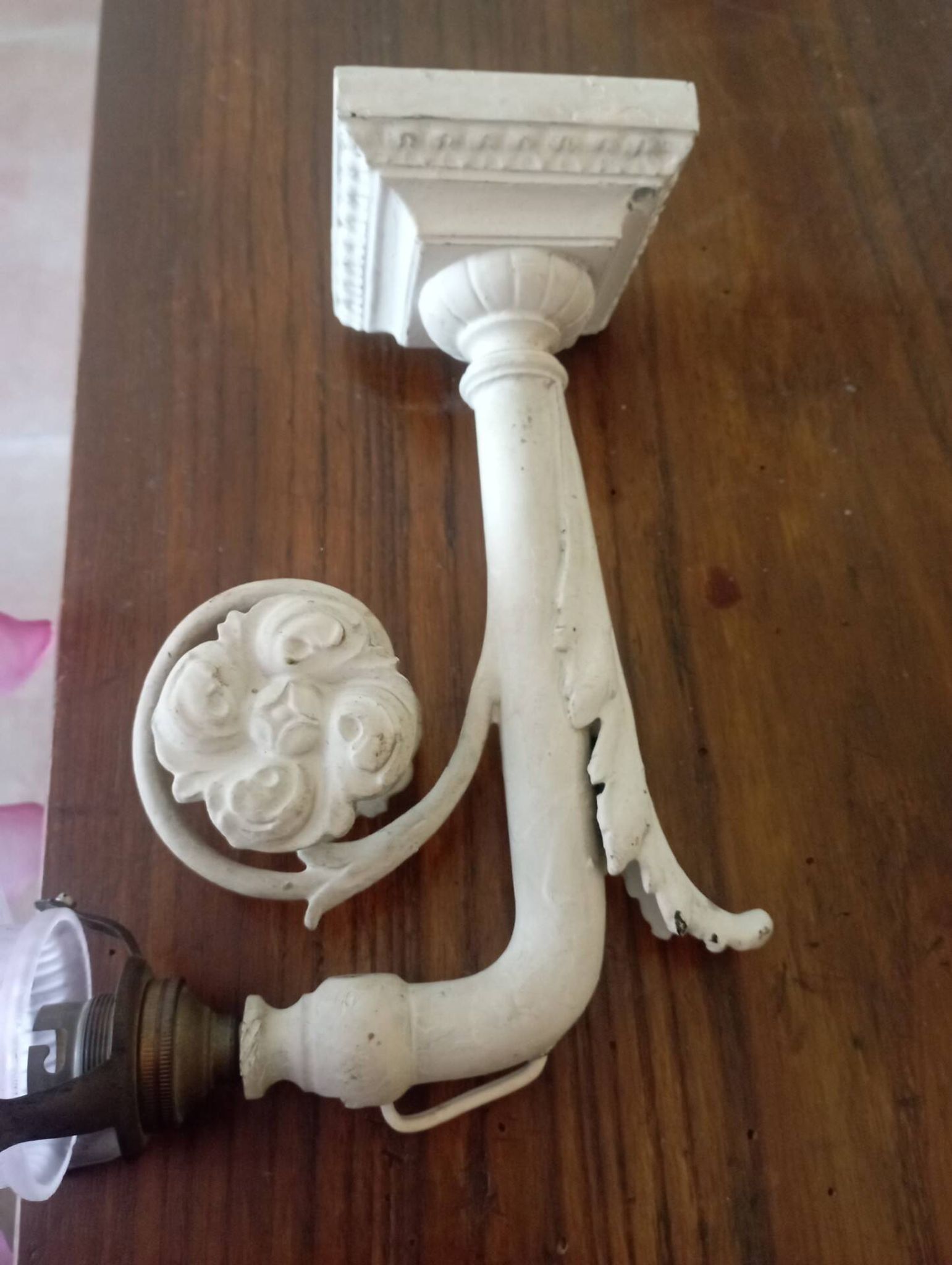 Applique art nouveau en fonte