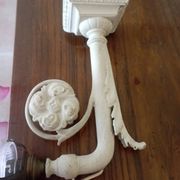 Applique art nouveau en fonte