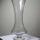 Engraved blown glass vase, 2000s