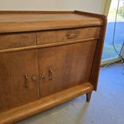 Enfilade 1950 avec vitrine
