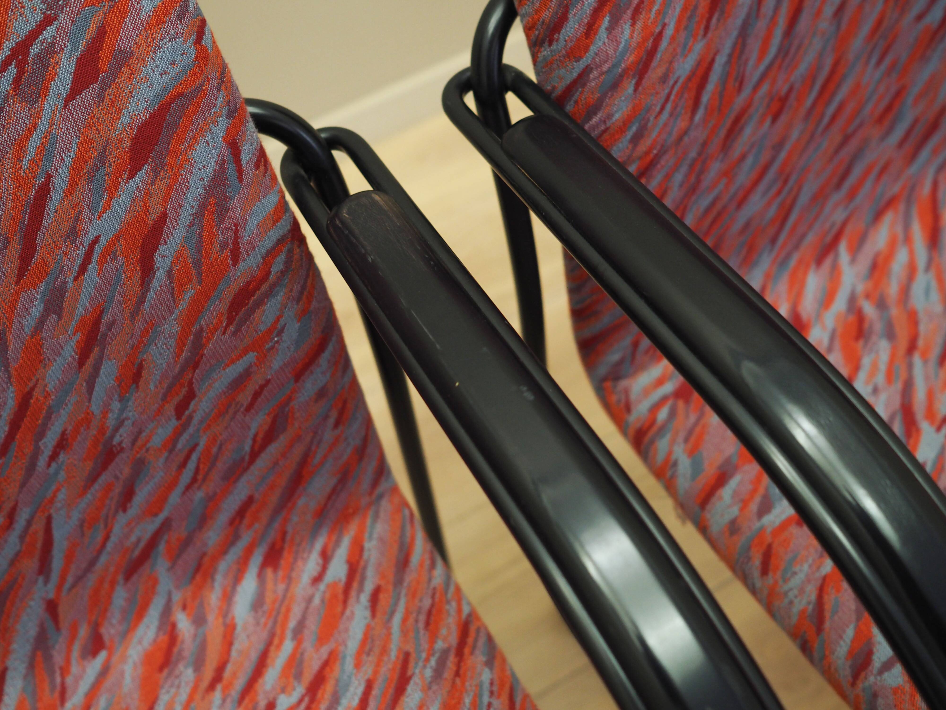 Set of four chairs, Italian design, 1980s, production: Italy