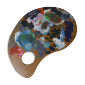 Palette de peintre