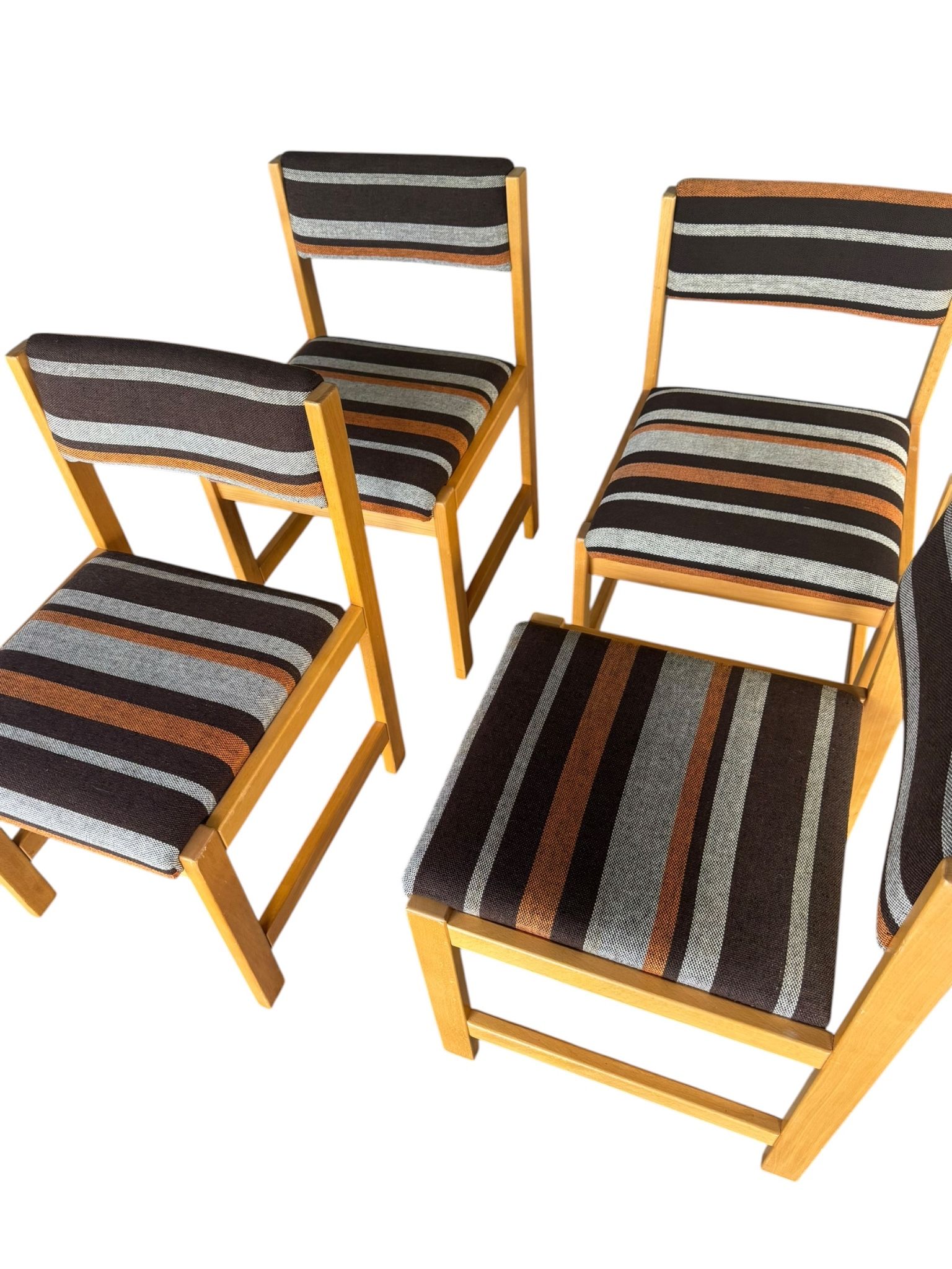 Set of 4 Scandinavian Dining Chairs