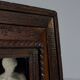 Miroir à cadre ondulé du XVIIIe siècle