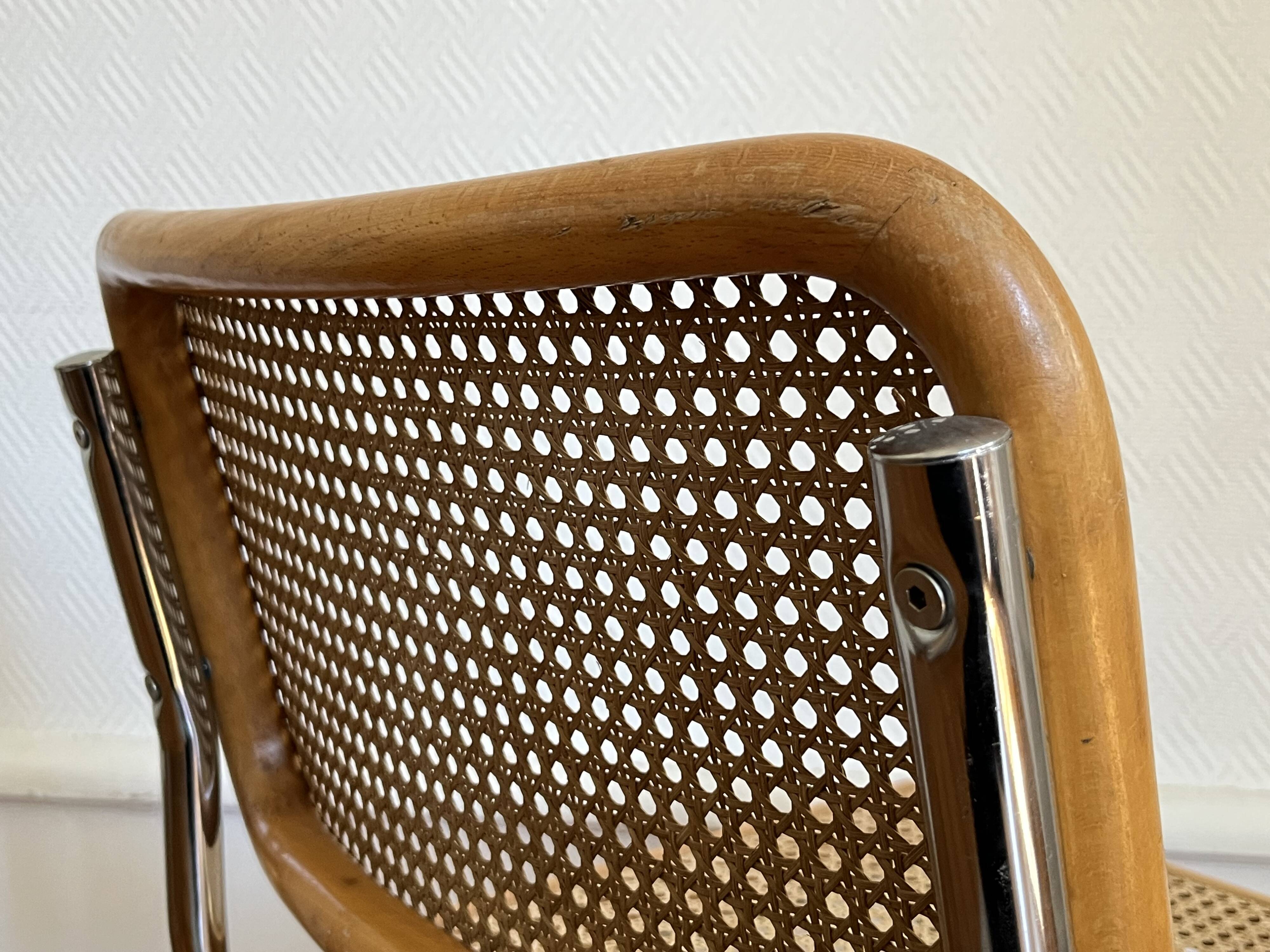 Page 1 of 9 Cesca Marcel Brueur B32 chair made in ITALY