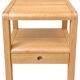 Habitat Radius bedside table in oak, design by Simon Pengelly.