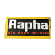 Old advertising plate Rapha sweet wine