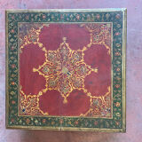 Inde rajasthan, ancienne table basse à thé. bois de teck 19ème siècle