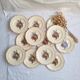 Flat plates Digoin Sarreguemines Model Loraine