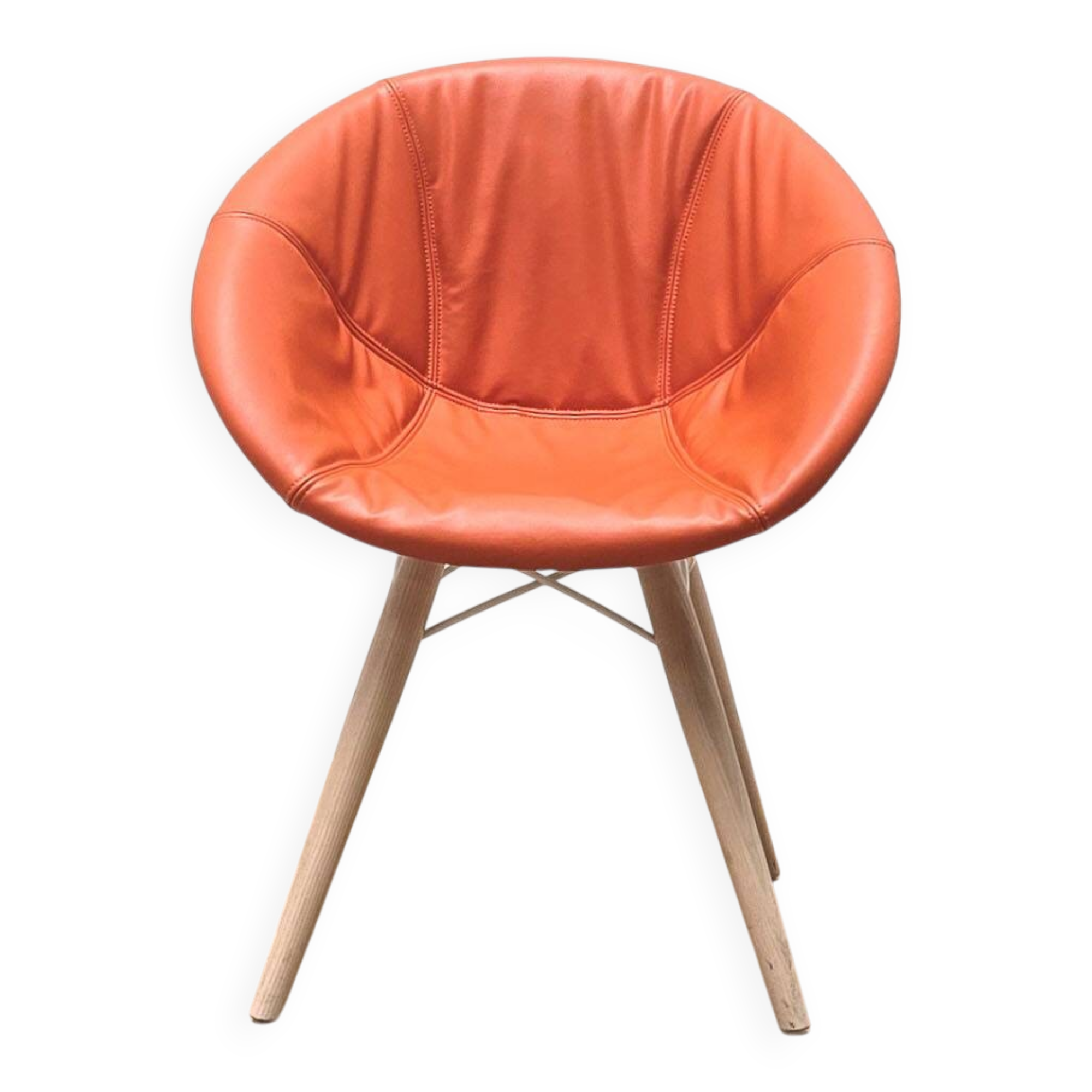 Gliss Wood 904 armchair, Pedrali