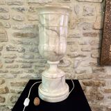 “medicis” lamp in vintage alabaster 70