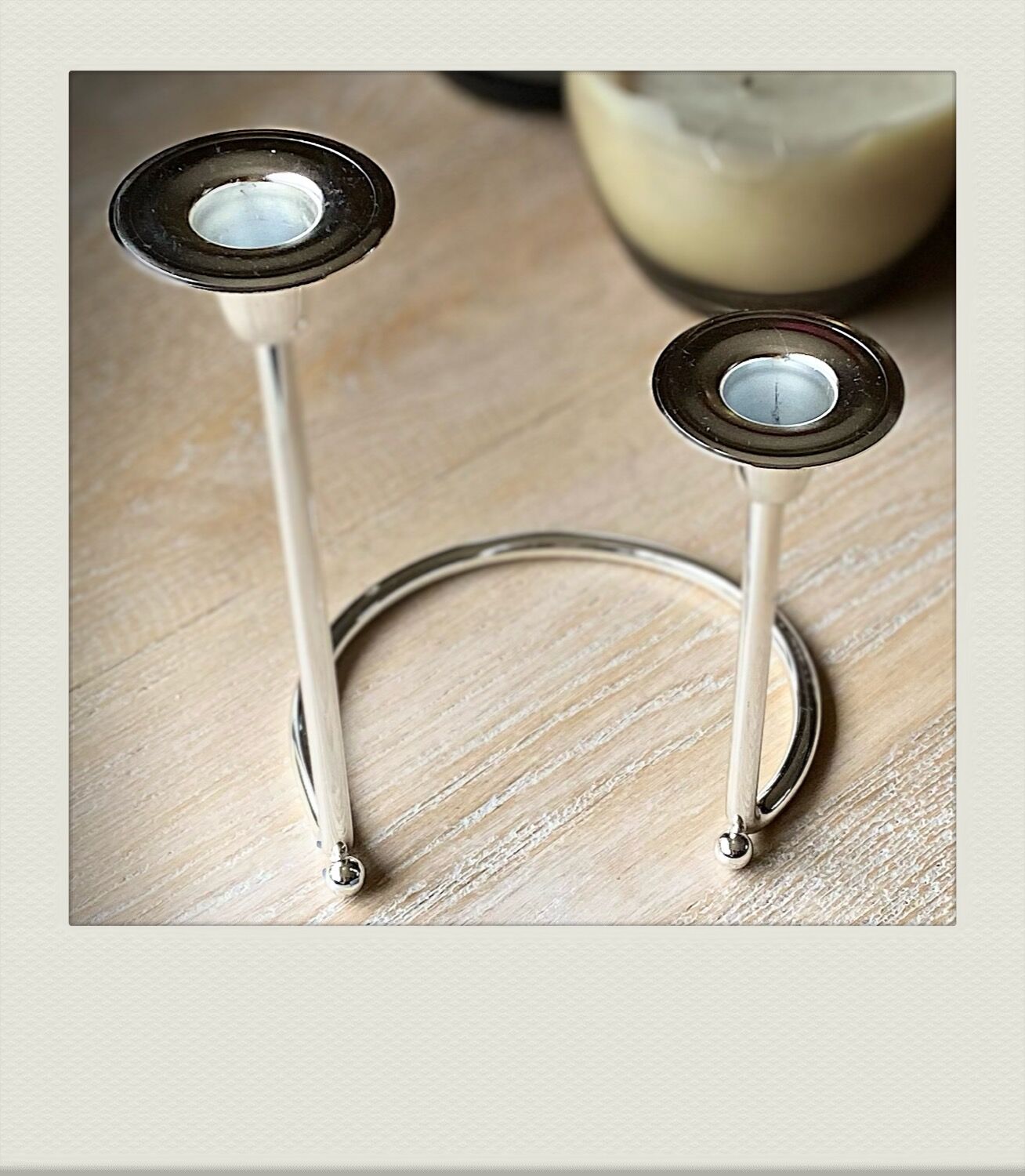 Bmf nagel silver metal chandelier