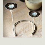 Bmf nagel silver metal chandelier