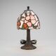 Pair of Tiffany Style Bedside Lamps 1990s Art Nouveau