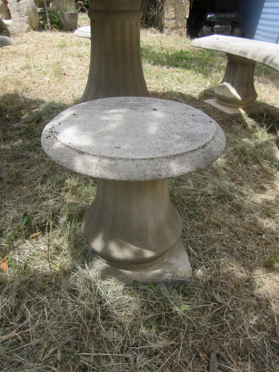 Reconstituted Stone garden set