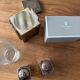 Puiforcat salt cellar, pepper shaker and mustard pot