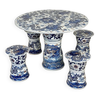 Vintage chinese ceramic dining set