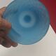 Opaline, chalice shower foot, ciborium, height 23.5 cm