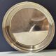 Vintage circular silver-plated tray – Made in the United Kingdom
