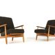 Fauteuil scandinave style Dux « Vejvad » | design vintage