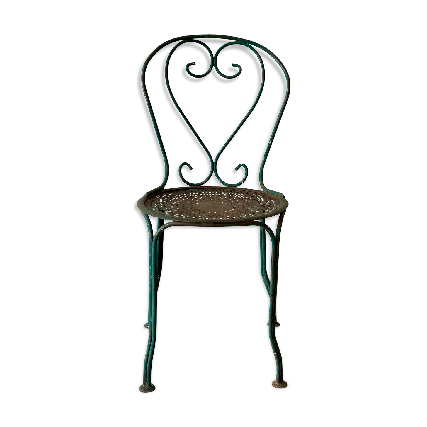 Wrought iron chair