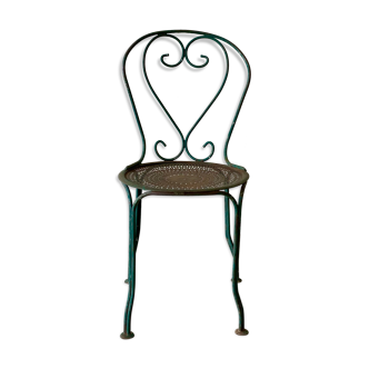 Wrought iron chair